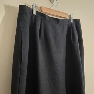 PLUS SIZE Black Women's Pencil Skirt W Pockets!